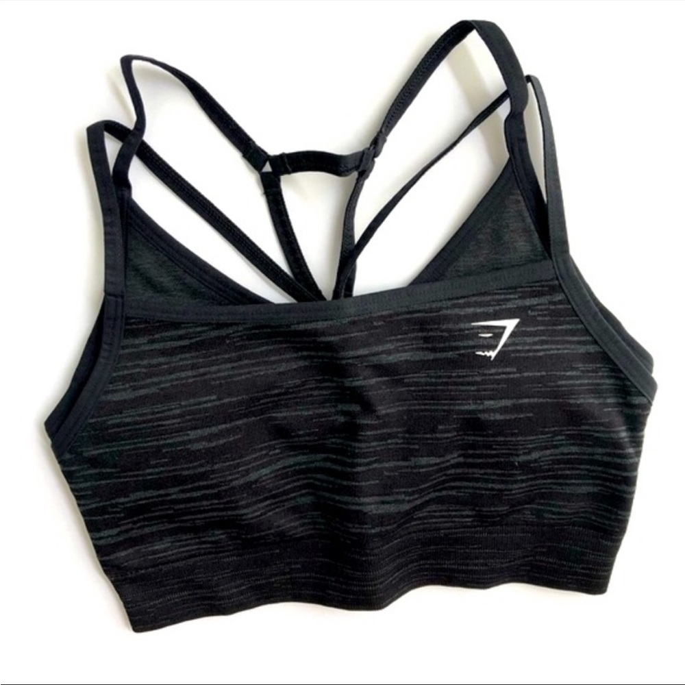 GYMSHARK ADAPT MARL SPORTSBRA